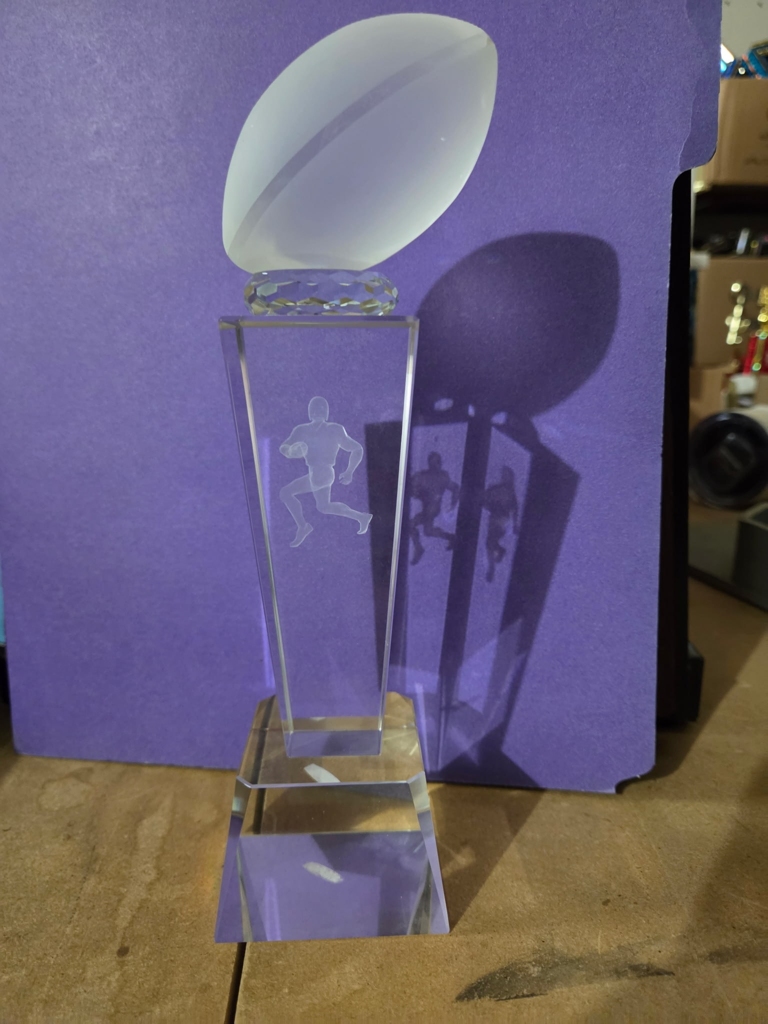 Crystal Glass Trophy