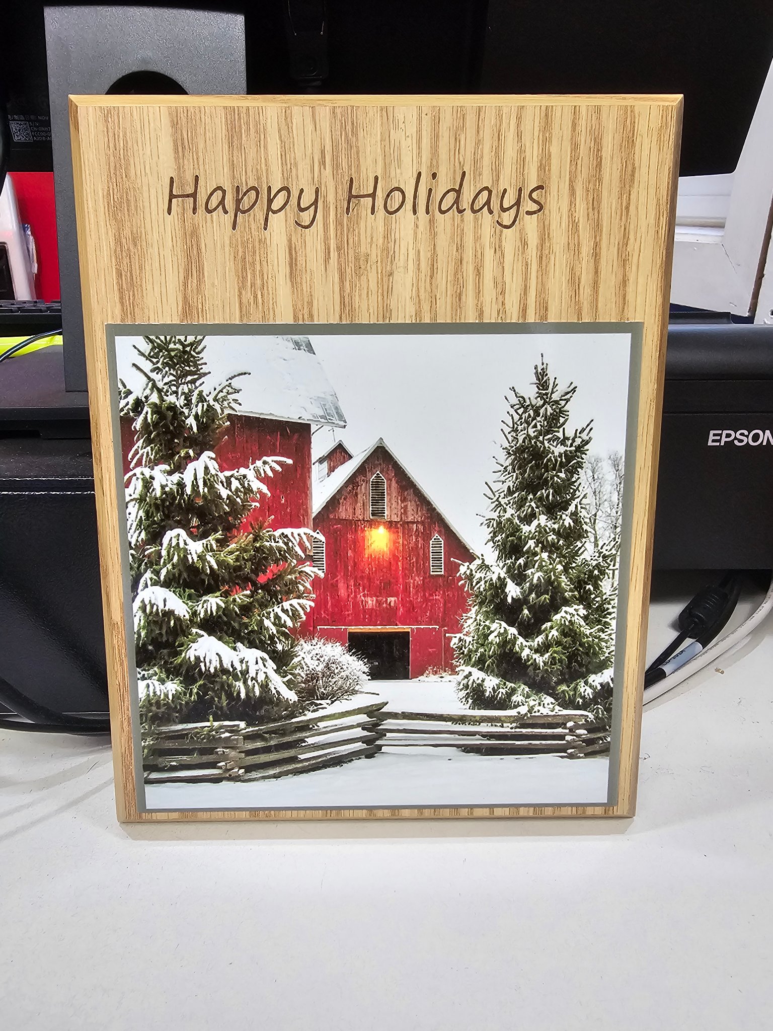 Wood Plaque